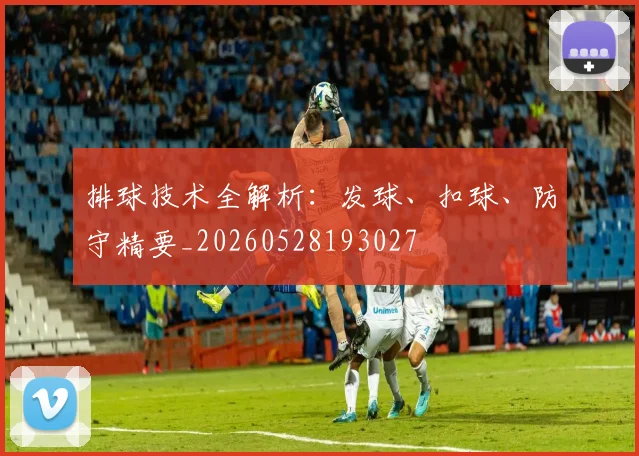 排球技术全解析:发球、扣球、防守精要_20260528193027